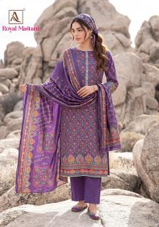 Alok suit royal mastani wholesale dress materials in hubli